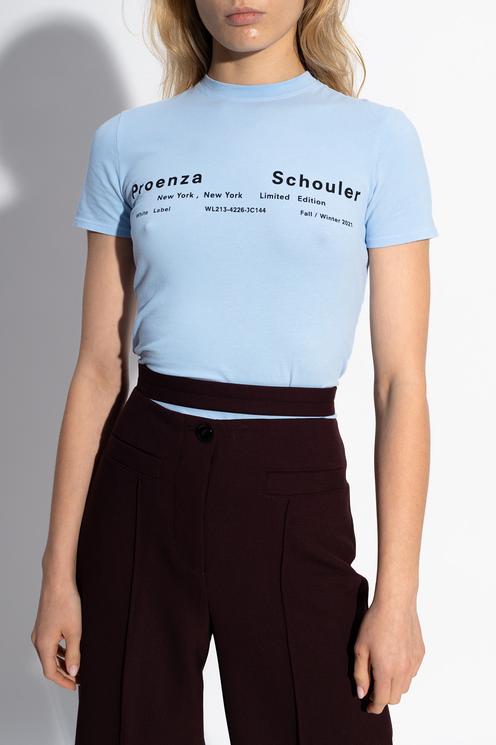 Logo shirt Proenza Schouler White Label printed T